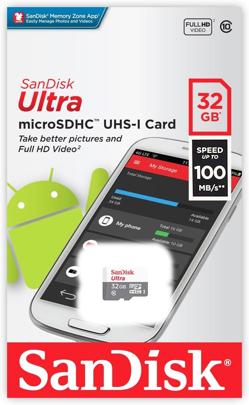 image:imageMade for Amazon SanDisk 512GB microSD Memory Card for Fire Tablets and Fire TV32GB