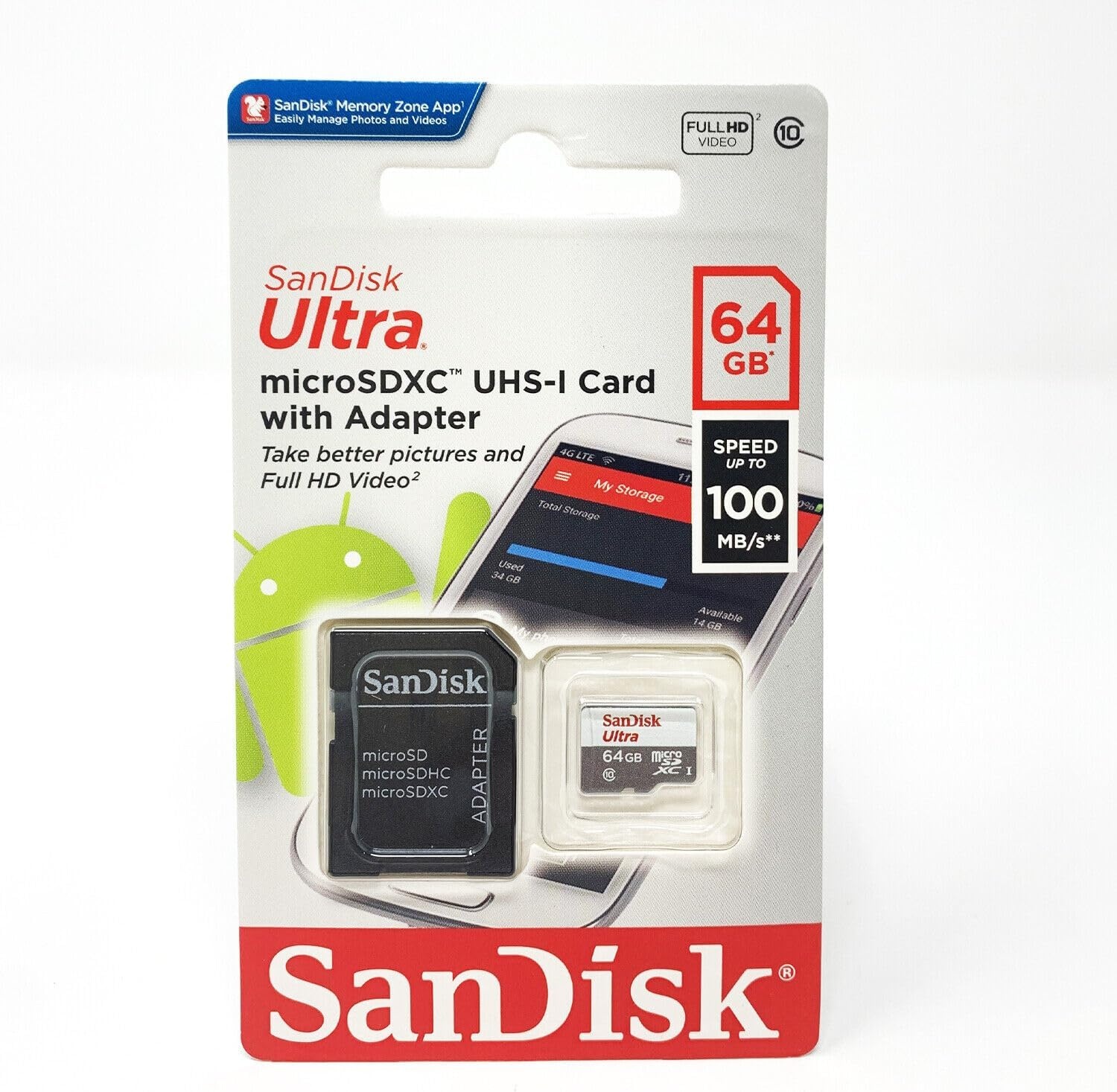 image:imageMade for Amazon SanDisk 512GB microSD Memory Card for Fire Tablets and Fire TV64GB