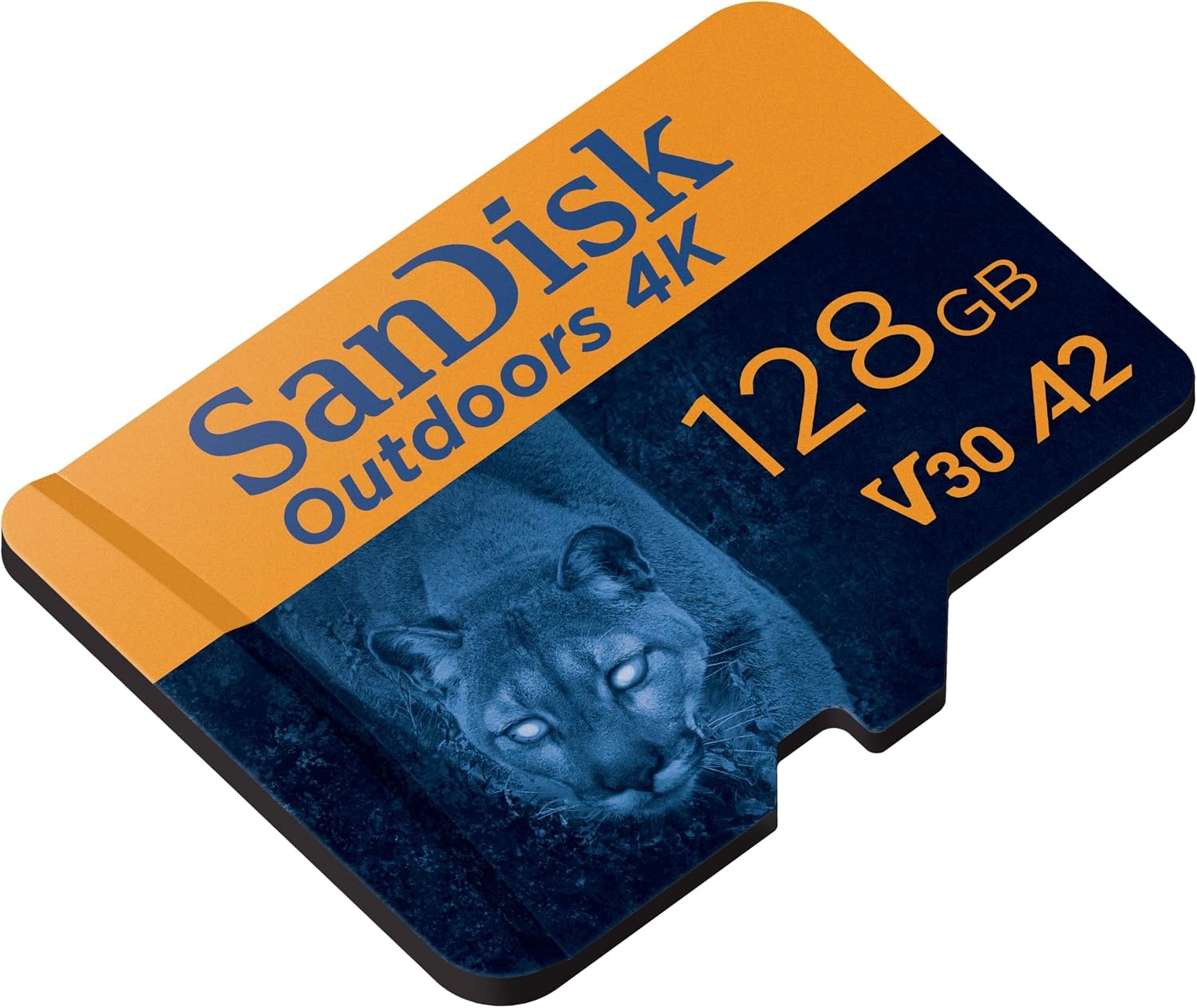 image:imageSANDISK 128GB 2Pack Outdoors 4K microSDXC UHSI Memory Card 2x128GB with SD Adapter Up to 170MBs 4K C10 U3 V30 A2 Trail Camera Micro SD Card SDSQXAA128GGN6VT128GB 2Pack