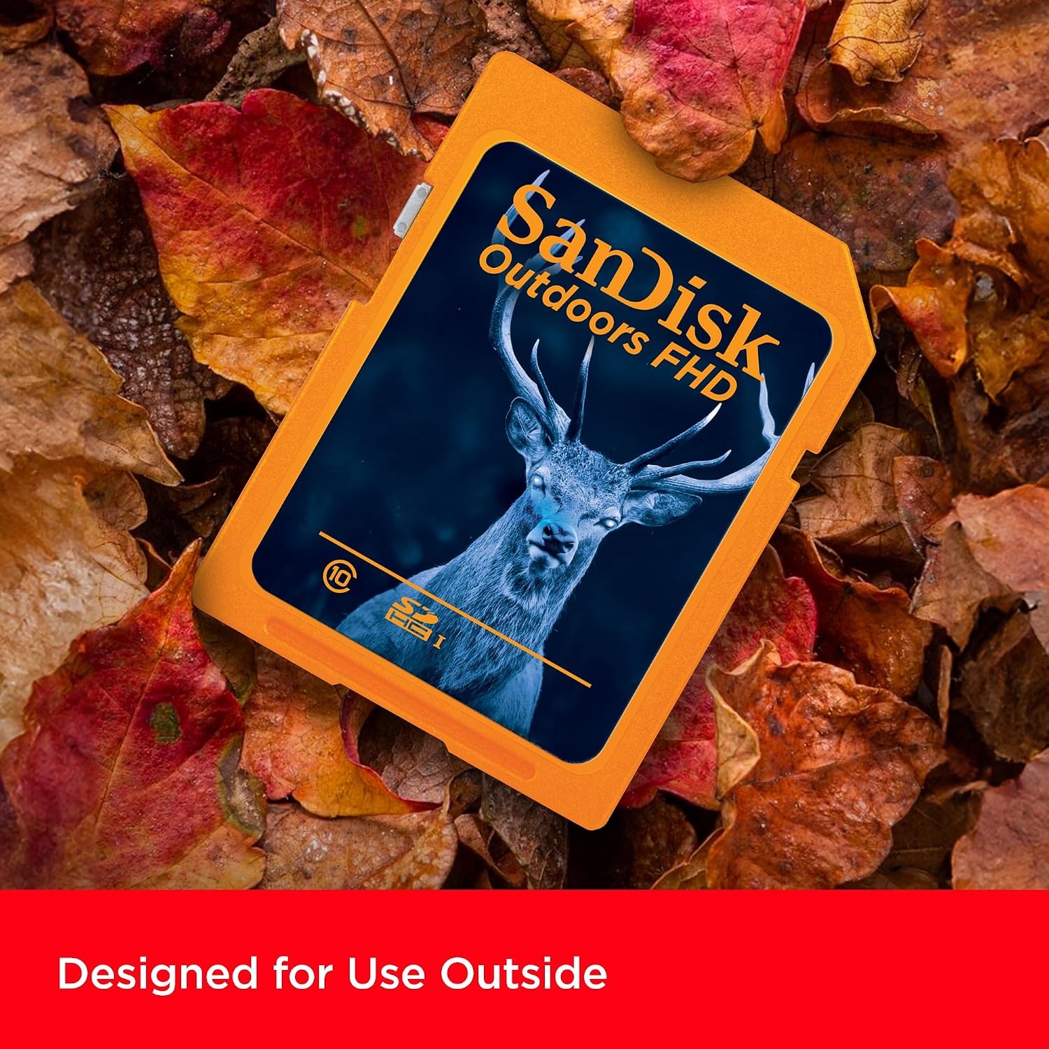 image:imageSANDISK 128GB 2Pack Outdoors FHD SDXC UHSI Memory Card 2x128GB Up to 150MBs C10 U1 V10 Trail Camera SD Card SDSDUWC128GGN6V232GB 4Pack