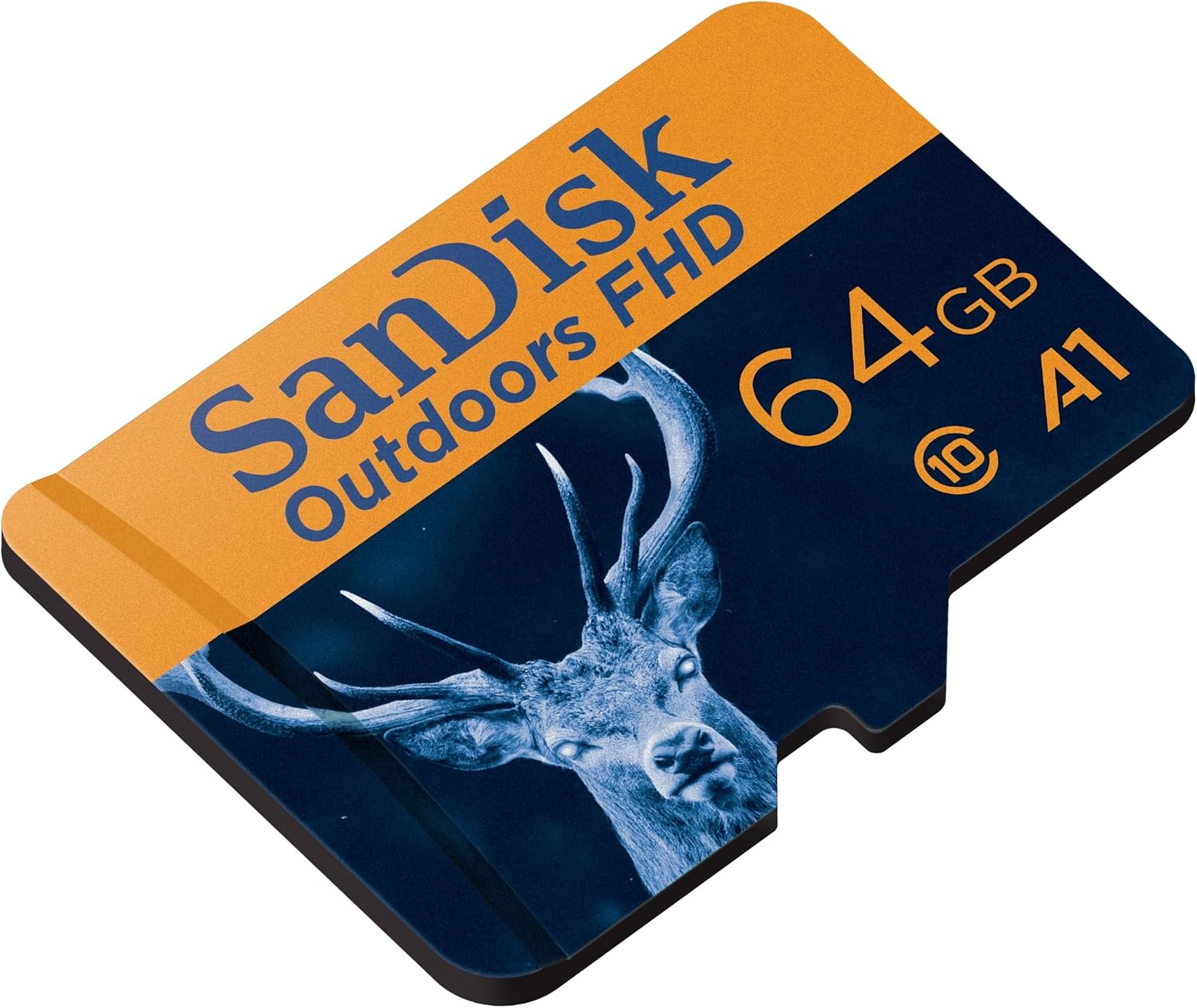 image:imageSANDISK 128GB 2Pack Outdoors FHD microSDXC UHSI Memory Card 2x128GB with SD Adapter Up to 150MBs Full HD C10 U1 V10 A1 Trail Camera Micro SD Card SDSQUBC128GGN6VT64GB 4Pack
