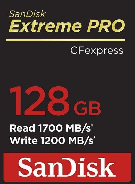 image:imageSANDISK 128GB Extreme PRO CFexpress Card Type B SDCFE128GGN4NN128GB