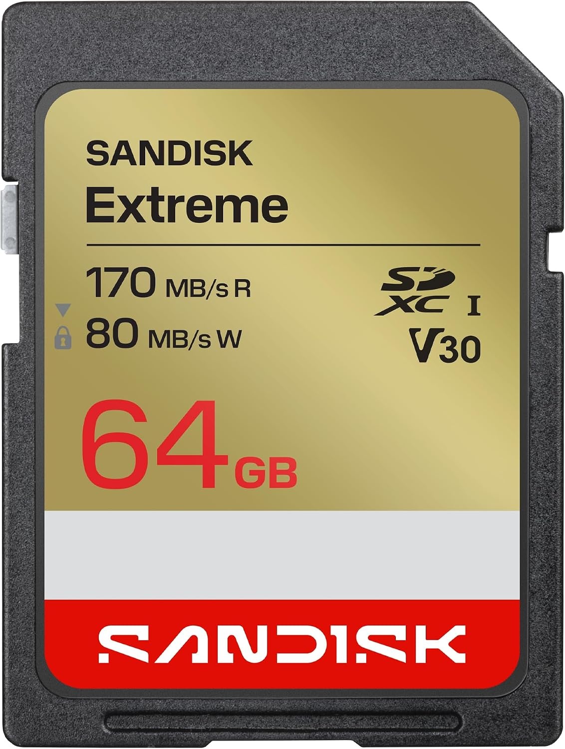 image:imageSANDISK 128GB Extreme SDXC UHSI Memory Card C10 U3 V30 4K UHD SD Card SDSDXVA128GGNCINNew Version