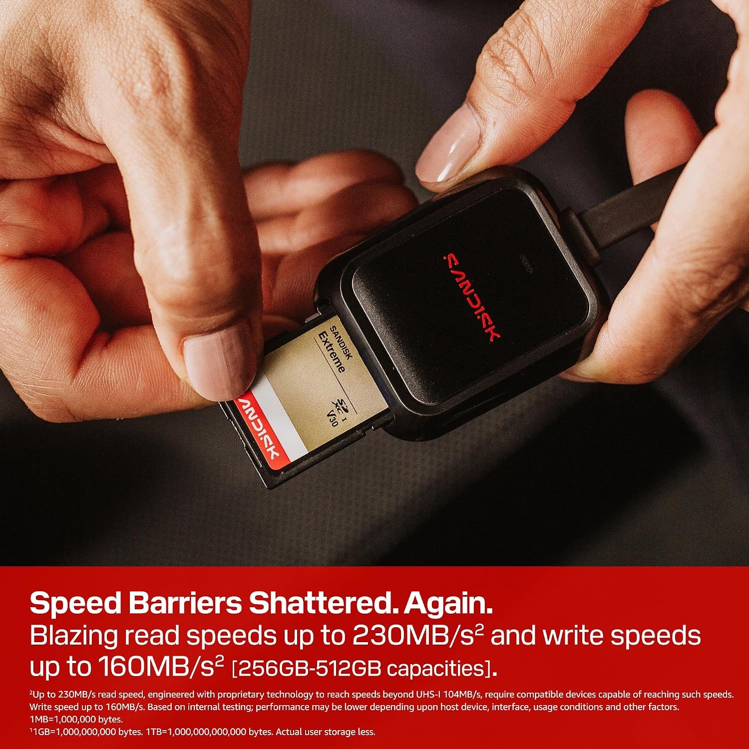image:imageSANDISK 128GB Extreme SDXC UHSI Memory Card C10 U3 V30 4K UHD SD Card SDSDXVA128GGNCINNew Version