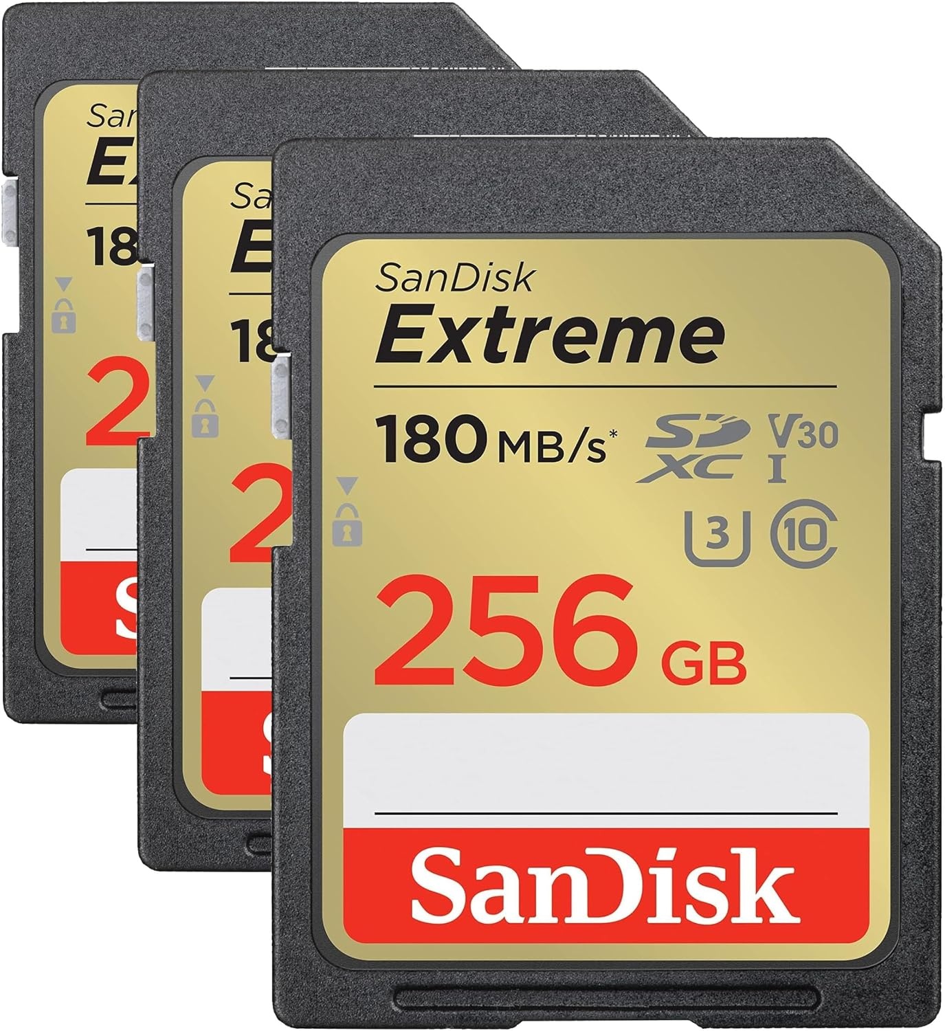 image:imageSANDISK 128GB Extreme SDXC UHSI Memory Card C10 U3 V30 4K UHD SD Card SDSDXVA128GGNCINOld Version