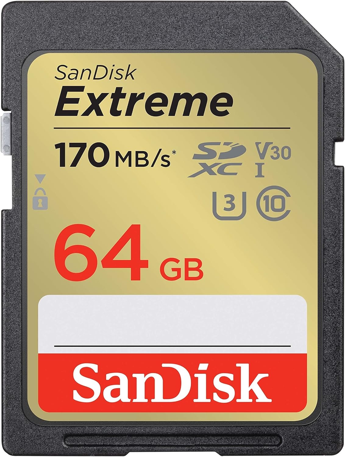 image:imageSANDISK 128GB Extreme SDXC UHSI Memory Card C10 U3 V30 4K UHD SD Card SDSDXVA128GGNCINOld Version