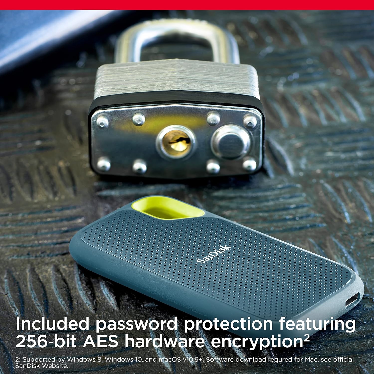 image:imageSANDISK 1TB Extreme Portable SSD Old Model Up to 1050MBs USBC USB 32 Gen 2 IP65 Water and dust Resistance Updated Firmware Monterey External Solid State Drive SDSSDE611T00G25MMonterey