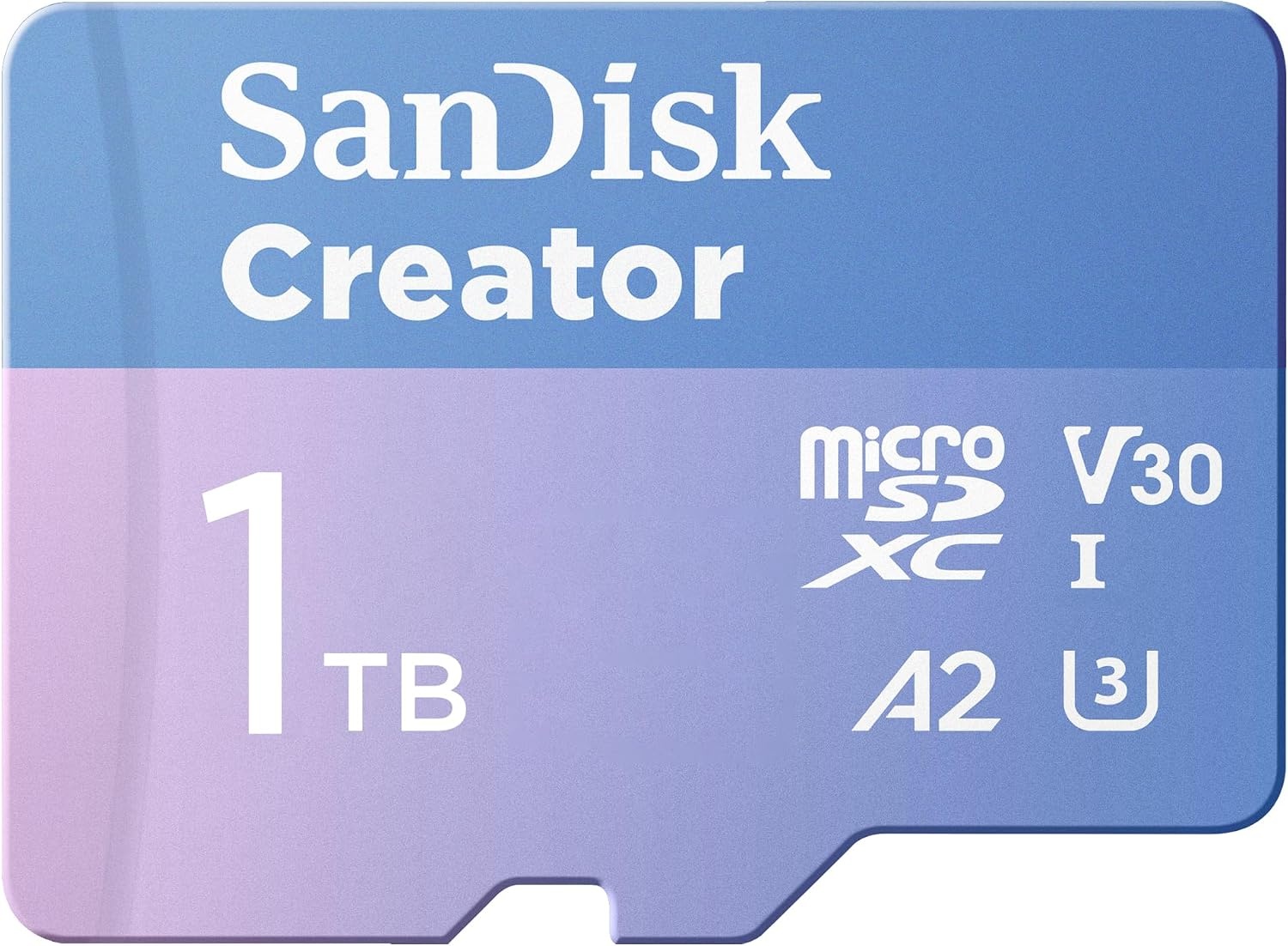 image:imageSANDISK 256GB Creator microSD UHSI Card with SD Adapter for Cameras and Drones 4K 53K A2 V30 U3 3 Months of Adobe Lightroom Included SDSQXAV256GGN6MSmicroSD Card