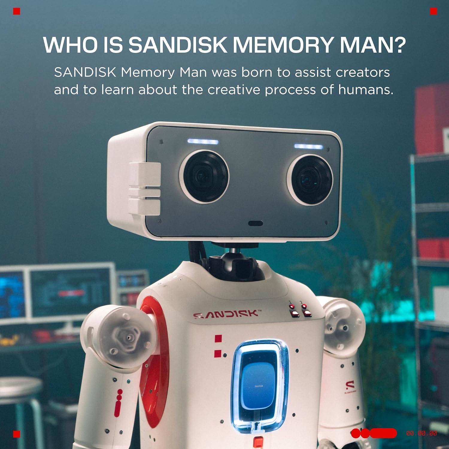 image:imageSANDISK 256GB Creator microSD UHSI Card with SD Adapter for Cameras and Drones 4K 53K A2 V30 U3 3 Months of Adobe Lightroom Included SDSQXAV256GGN6MSPhone SSD