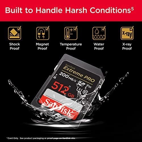 image:imageSANDISK 256GB Extreme PRO SDXC UHSI Memory Card C10 U3 V30 4K UHD SD Card SDSDXXD256GGN4INOld Version