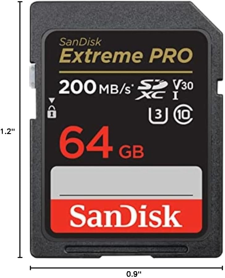 image:imageSANDISK 256GB Extreme PRO SDXC UHSI Memory Card C10 U3 V30 4K UHD SD Card SDSDXXD256GGN4INOld Version