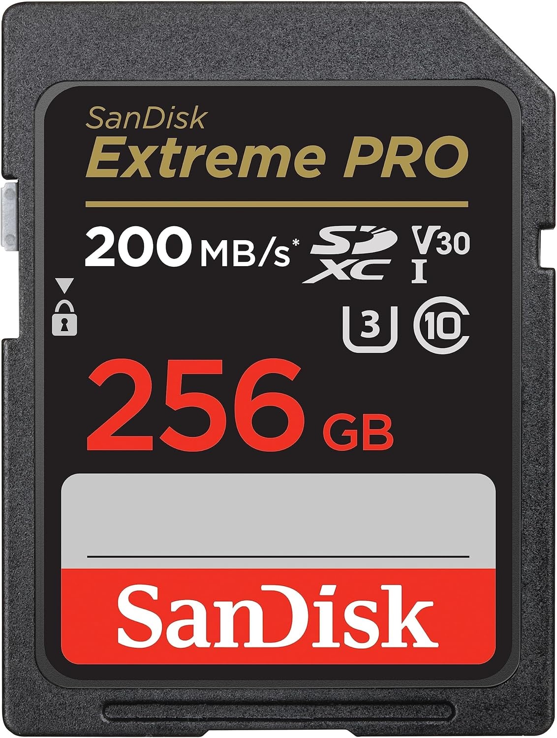 image:imageSANDISK 256GB Extreme PRO SDXC UHSI Memory Card C10 U3 V30 4K UHD SD Card SDSDXXD256GGN4INOld Version