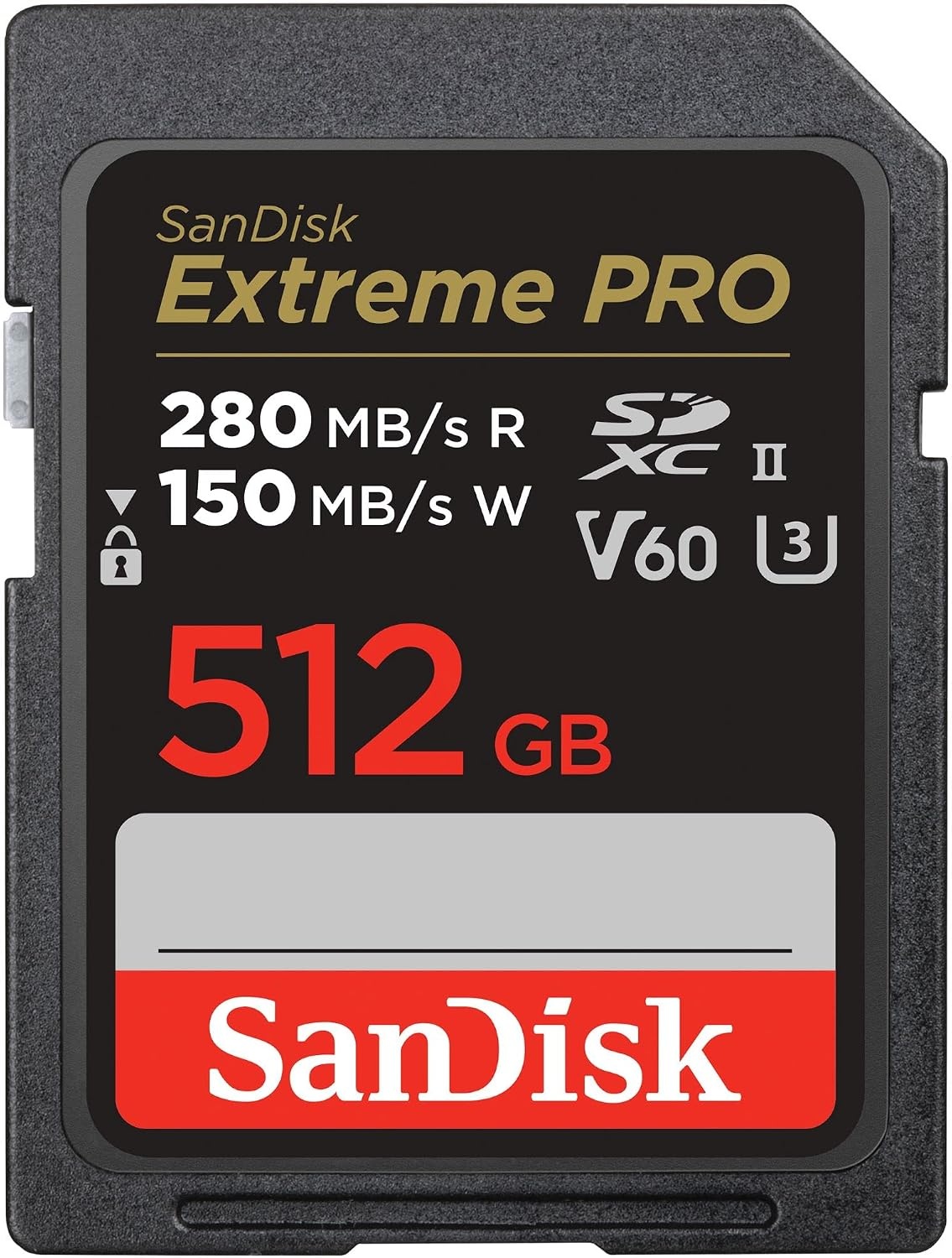 image:imageSANDISK 256GB Extreme PRO SDXC UHSII Memory Card C10 U3 V60 6K 4K UHD SD Card SDSDXEP256GGN4INMemory Card Only