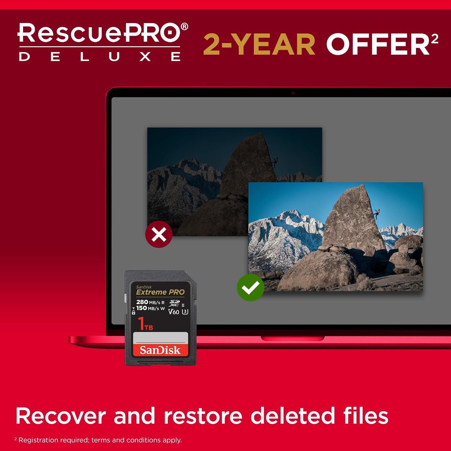 image:imageSANDISK 256GB Extreme PRO SDXC UHSII Memory Card C10 U3 V60 6K 4K UHD SD Card SDSDXEP256GGN4INMemory Card Only