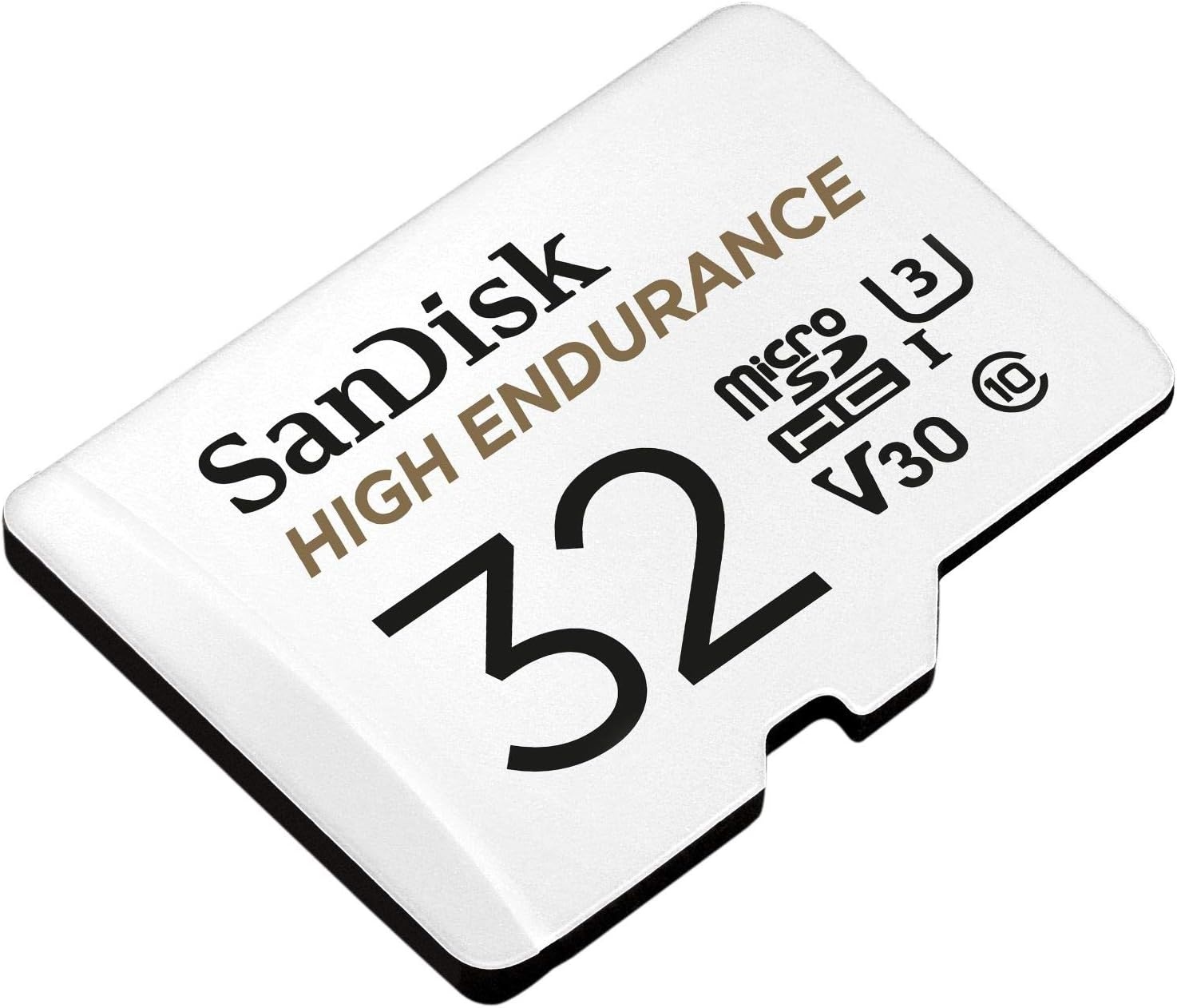 image:imageSANDISK 256GB High Endurance Video microSDXC Card with Adapter for dash cam and home monitoring systems C10 U3 V30 4K UHD Micro SD Card SDSQQNR256GGN6IA32 GB