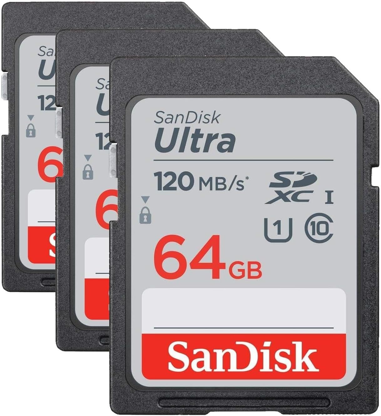 image:imageSANDISK 256GB Ultra SDXC UHSI Memory Card 120MBs C10 U1 Full HD SD Card SDSDUN4256GGN6IN Older Version Up to 120MB per S Read Class 10 U1 Full HD Video SupportMemory Card Only