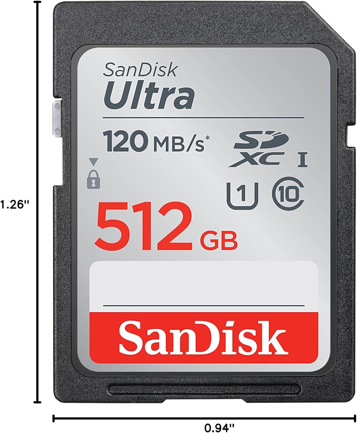 image:imageSANDISK 256GB Ultra SDXC UHSI Memory Card 120MBs C10 U1 Full HD SD Card SDSDUN4256GGN6IN Older Version Up to 120MB per S Read Class 10 U1 Full HD Video SupportMemory Card Only