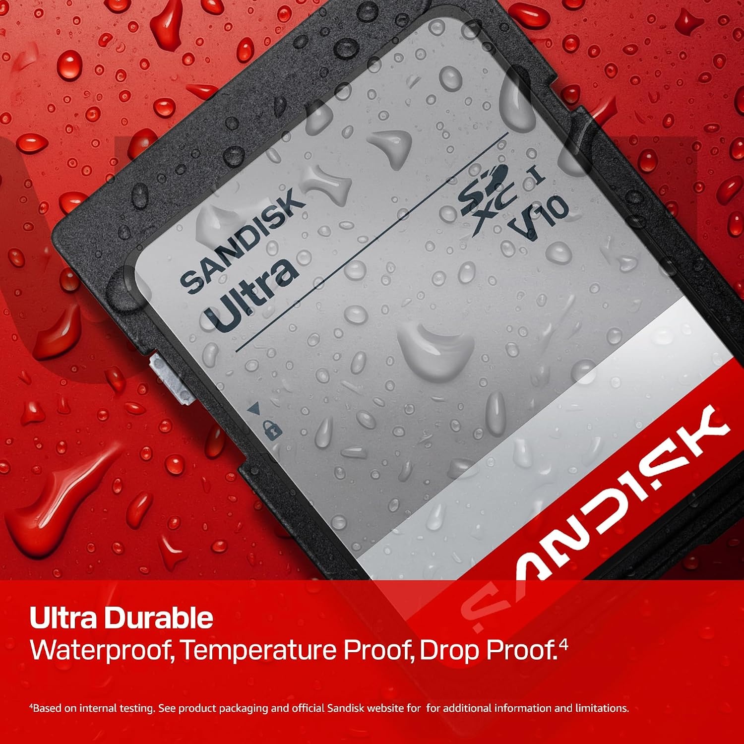 image:imageSANDISK 256GB Ultra SDXC UHSI Memory Card Up to 150MBs C10 U1 Full HD SD Card SDSDUNC256GGN6IN Up to 150MB per S Read U1class 10 Full HD Waterproof Shockproof XRay and Temperature ProofNew Version
