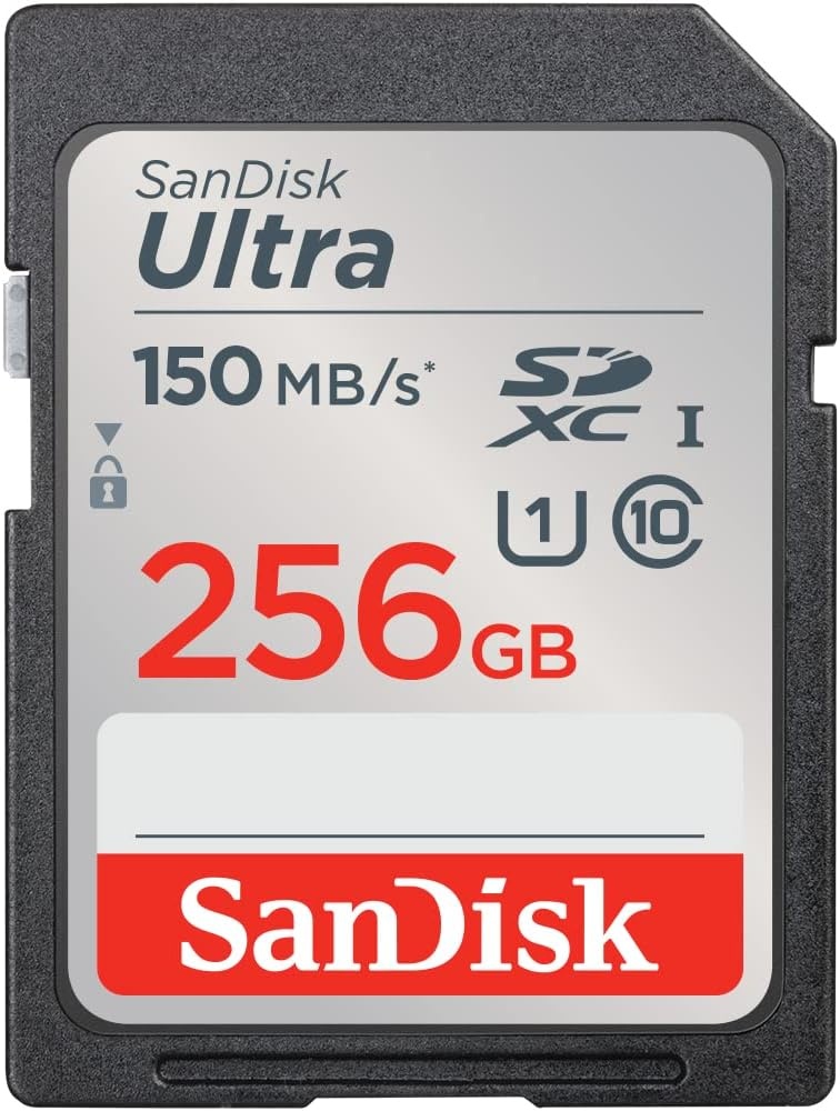 image:imageSANDISK 256GB Ultra SDXC UHSI Memory Card Up to 150MBs C10 U1 Full HD SD Card SDSDUNC256GGN6IN Up to 150MB per S Read U1class 10 Full HD Waterproof Shockproof XRay and Temperature ProofOld Version