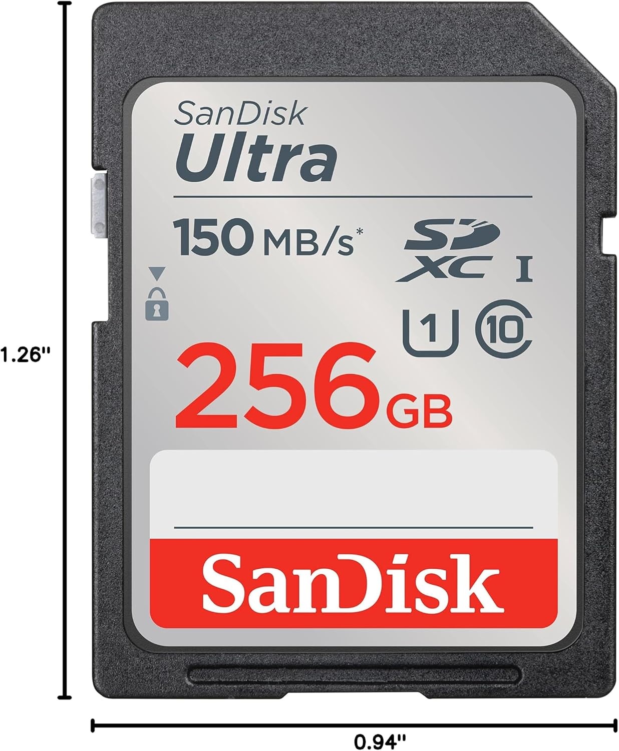 image:imageSANDISK 256GB Ultra SDXC UHSI Memory Card Up to 150MBs C10 U1 Full HD SD Card SDSDUNC256GGN6IN Up to 150MB per S Read U1class 10 Full HD Waterproof Shockproof XRay and Temperature ProofOld Version