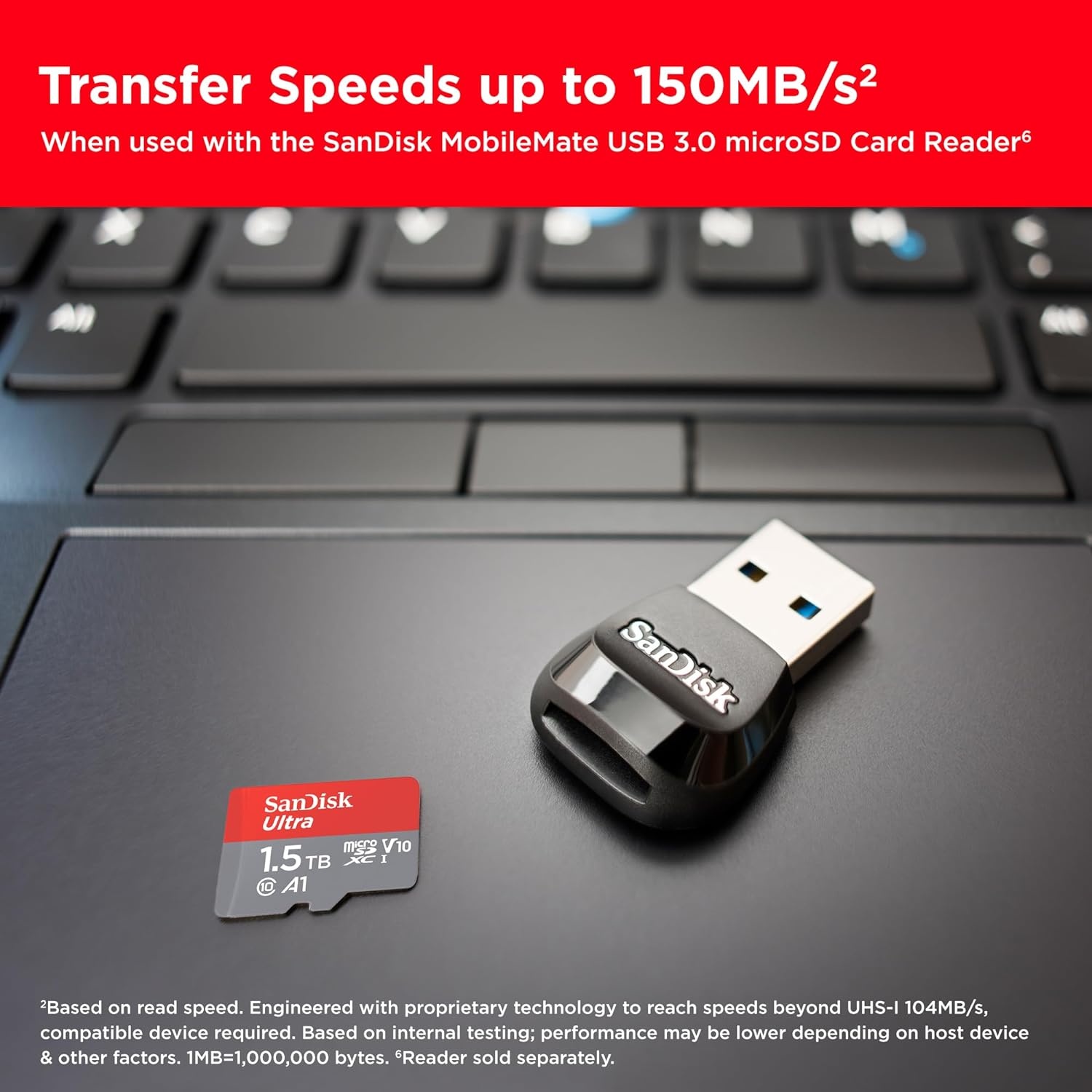 image:imageSANDISK 256GB Ultra microSDXC UHSI Memory Card with Adapter Up to 150MBs C10 U1 Full HD A1 MicroSD Card SDSQUAC256GGN6MAOld Version