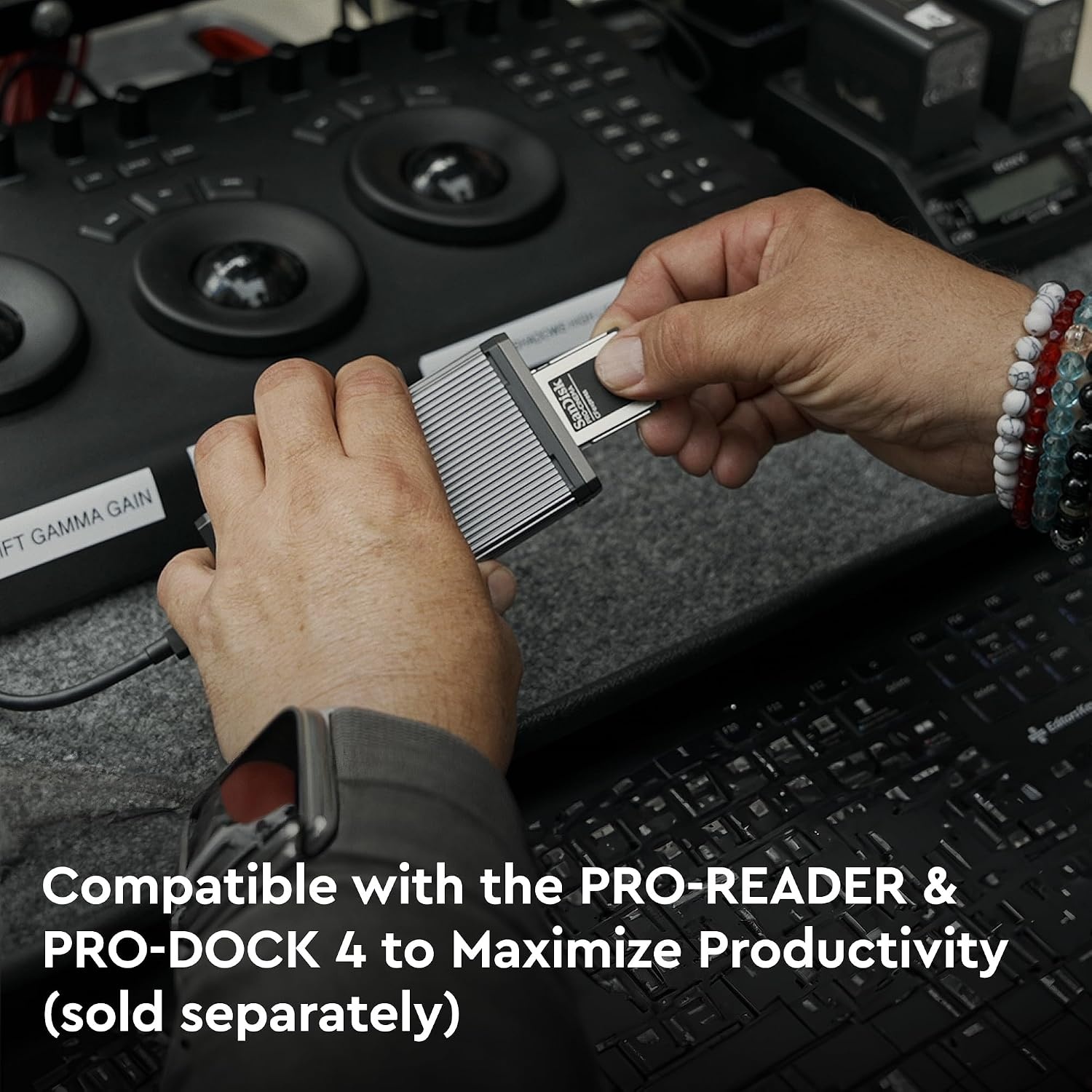 image:imageSANDISK 640GB PROCinema CFexpress Type B Up to 1700MBs Read Speeds 8K Video Capture CFexpress Type B Card SDCFEC640GGN4NN320GB