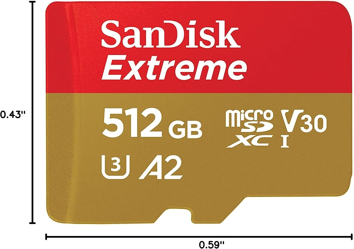image:imageSANDISK 64GB Extreme microSDXC UHSI Memory Card with Adapter C10 U3 V30 4K 5K A2 Micro SD Card SDSQXAH064GGN6MAOld Version