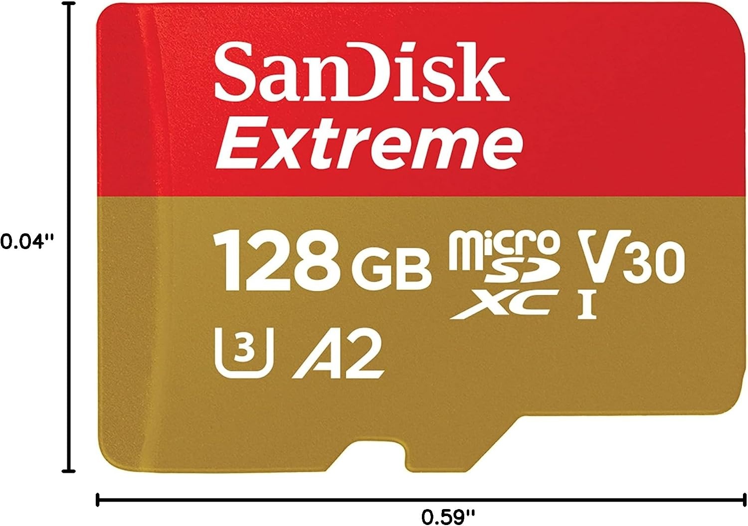 image:imageSANDISK 64GB Extreme microSDXC UHSI Memory Card with Adapter C10 U3 V30 4K 5K A2 Micro SD Card SDSQXAH064GGN6MAOld Version