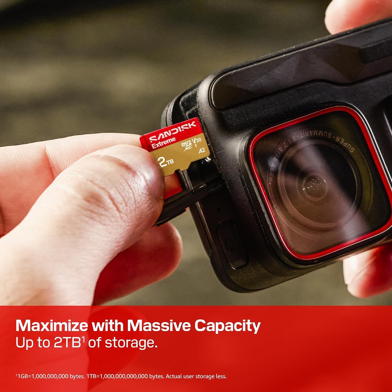 image:imageSANDISK 64GB Extreme microSDXC UHSI Memory Card with Adapter C10 U3 V30 4K 5K A2 Micro SD Card SDSQXAH064GGN6MAOld Version
