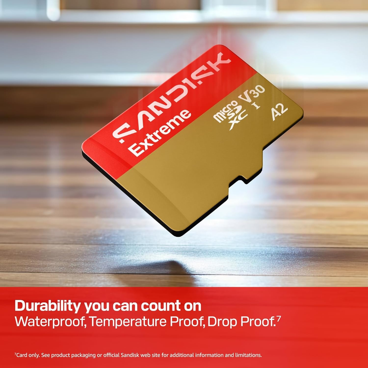 image:imageSANDISK 64GB Extreme microSDXC UHSI Memory Card with Adapter C10 U3 V30 4K 5K A2 Micro SD Card SDSQXAH064GGN6MAOld Version