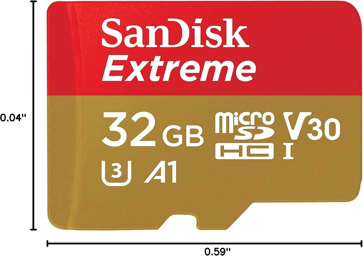 image:imageSANDISK 64GB Extreme microSDXC UHSI Memory Card with Adapter C10 U3 V30 4K 5K A2 Micro SD Card SDSQXAH064GGN6MAOld Version