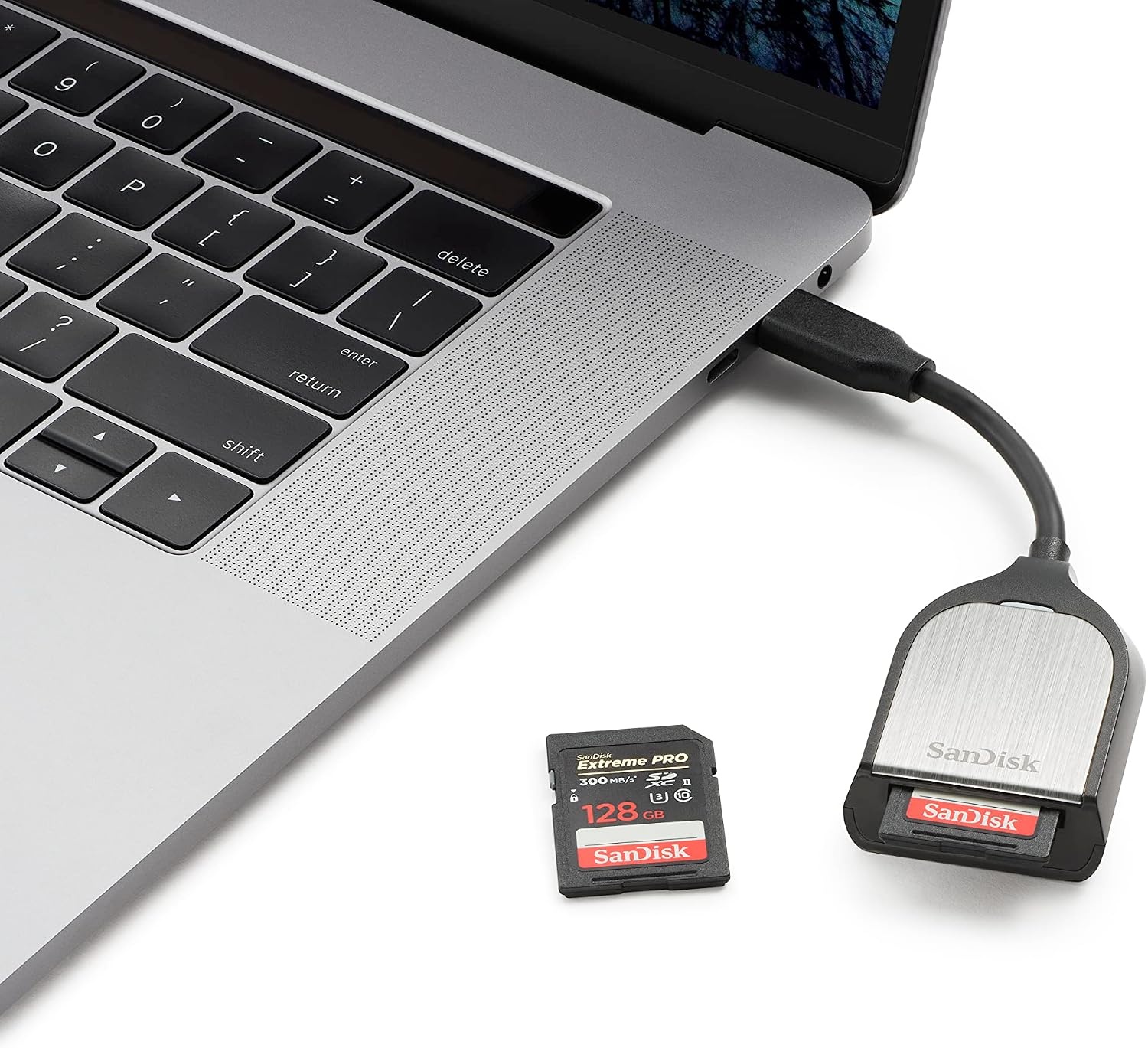 image:imageSANDISK Extreme PRO SD UHSII USBC Reader SDDR409G46Reader