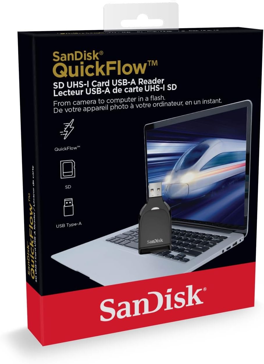 image:imageSANDISK QuickFlow SD UHSI Card USBA Reader SDDRC731GNANN