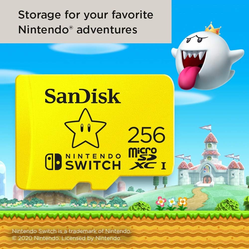image:imageSanDisk 128GB 2Pack microSDXC Card Licensed for Nintendo Switch 2x128GB SDSQXAO128GGN6Z2256GB Pack of 3