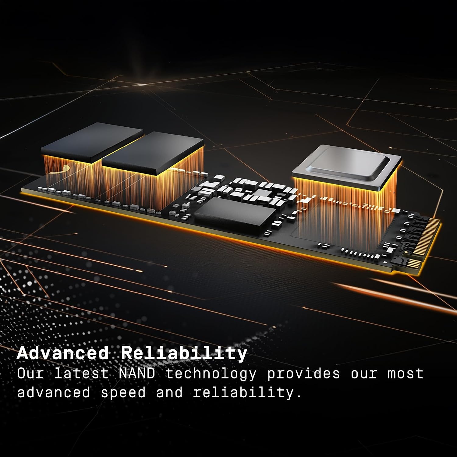 image:imageWDBlack SN8100 2TB NVMe SSD with Heatsink PCIe 50x4 M2 2280 Up to 14900MBs Read Speed up to 11000MBs Write Speed Best for AI Applications Gaming and Video Editing WDS200T1XHM1TB