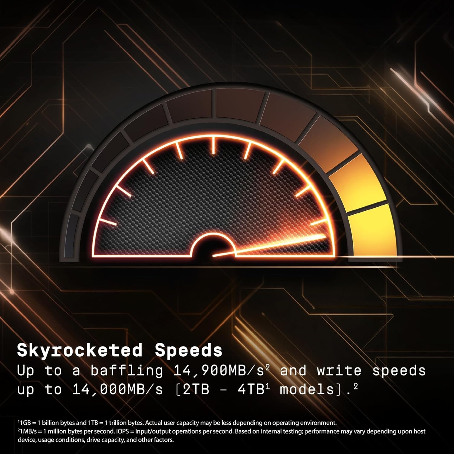 image:imageWDBlack SN8100 2TB NVMe SSD with Heatsink PCIe 50x4 M2 2280 Up to 14900MBs Read Speed up to 11000MBs Write Speed Best for AI Applications Gaming and Video Editing WDS200T1XHM8TB