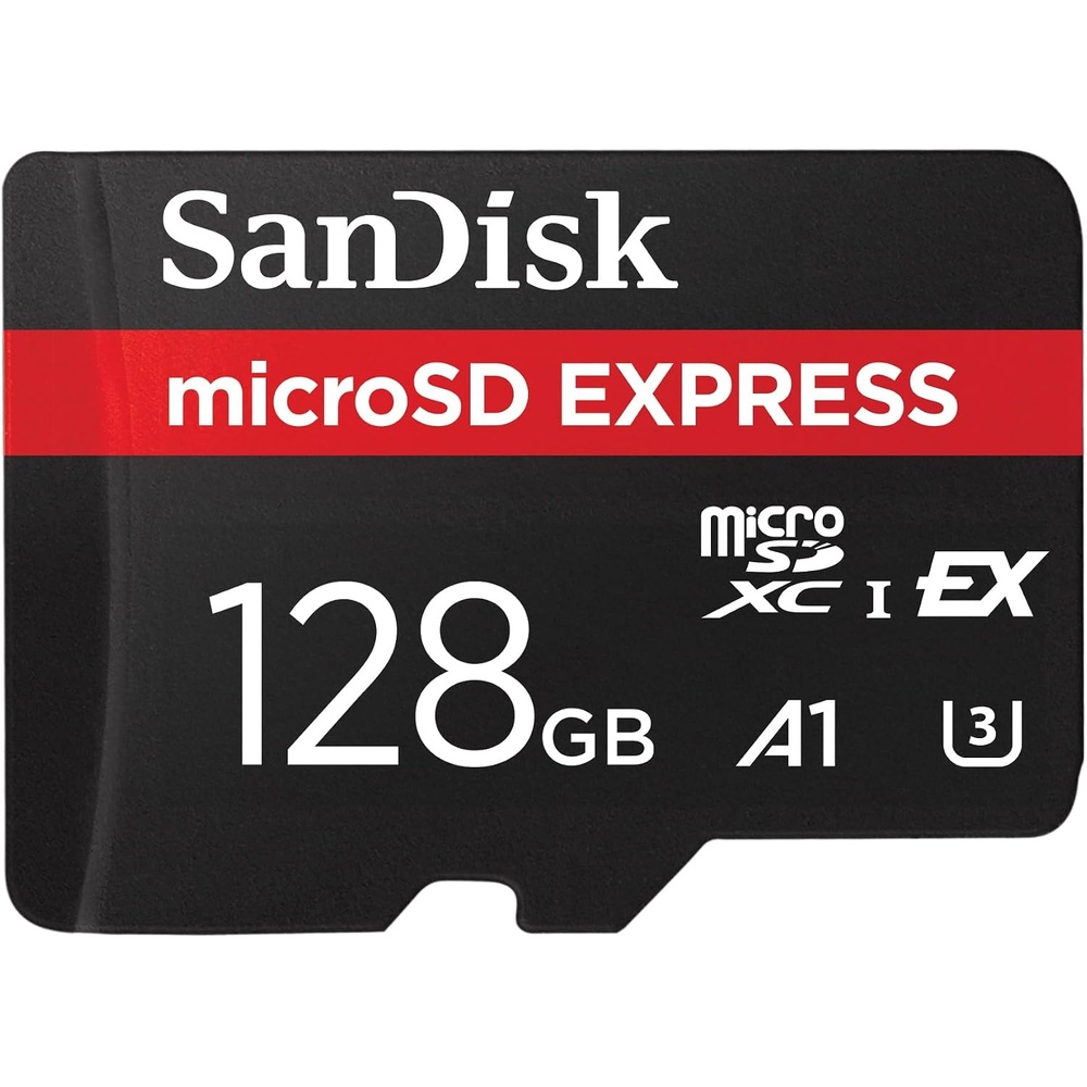 image:imageSANDISK 128GB microSD Express Card Works with NintendoSwitch 2 Up to 880MBs Read Up to 480MBs Write 100MBs Sustained Write U3 C10 SDSQXFN128GGN4NN128GB