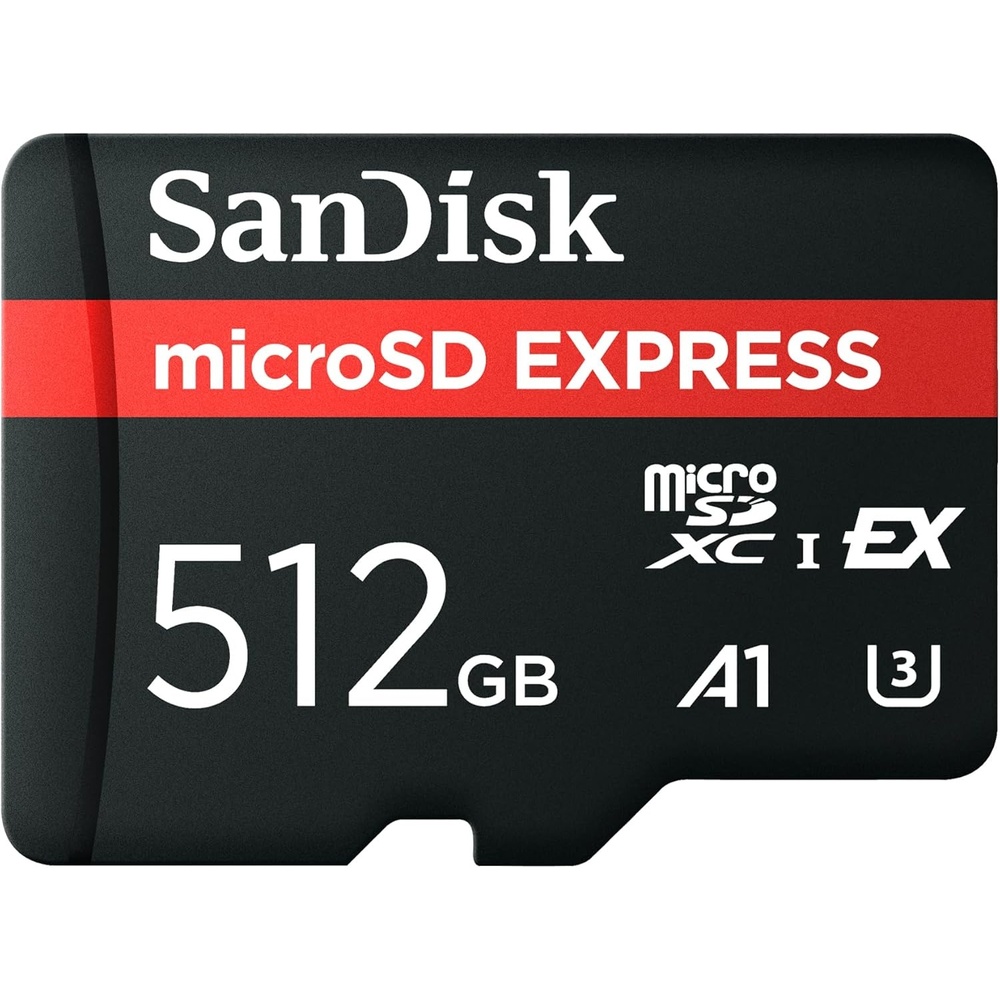 image:imageSANDISK 128GB microSD Express Card  Works with NintendoSwitch 2 Up to 880MBs Read Up to 480MBs Write 100MBs Sustained Write U3 C10  SDSQXFN128GGN4NN512GB