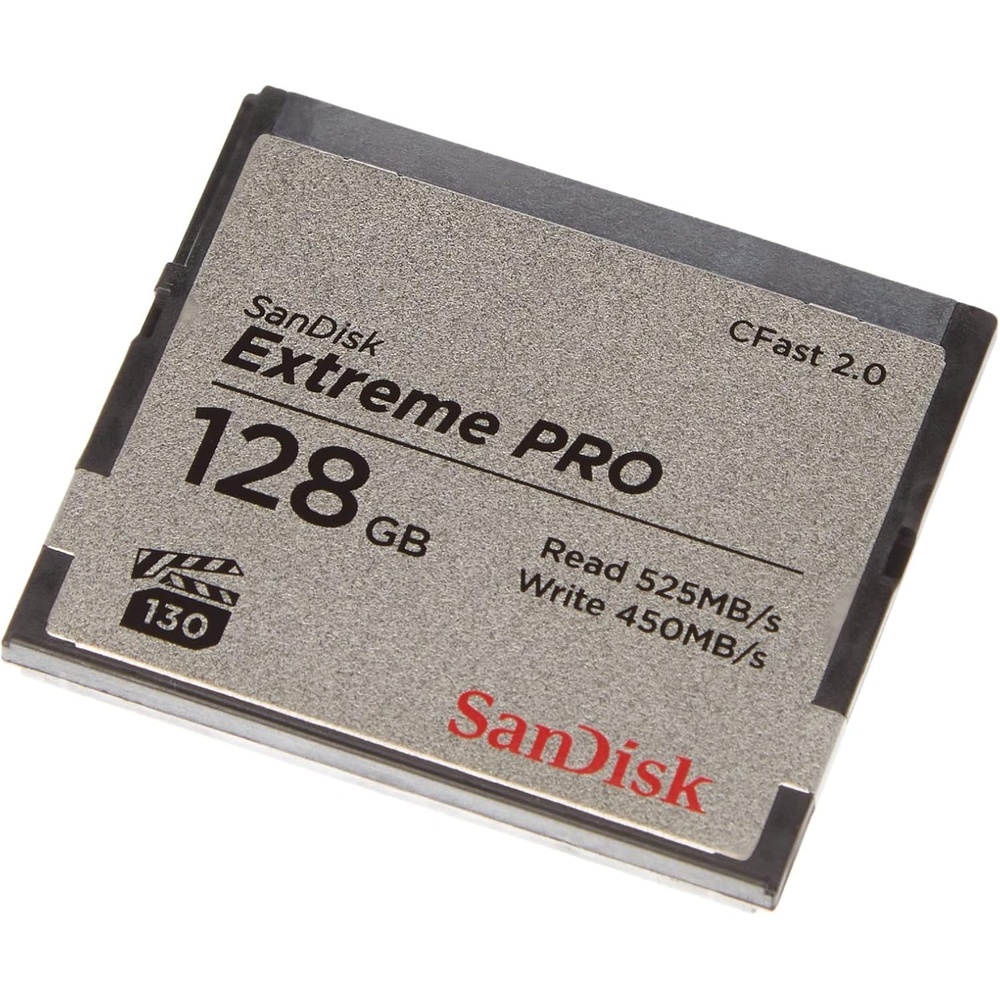 image:imageSANDISK 256GB Extreme PRO CFast 20 Memory Card SDCFSP256GG46D128GB