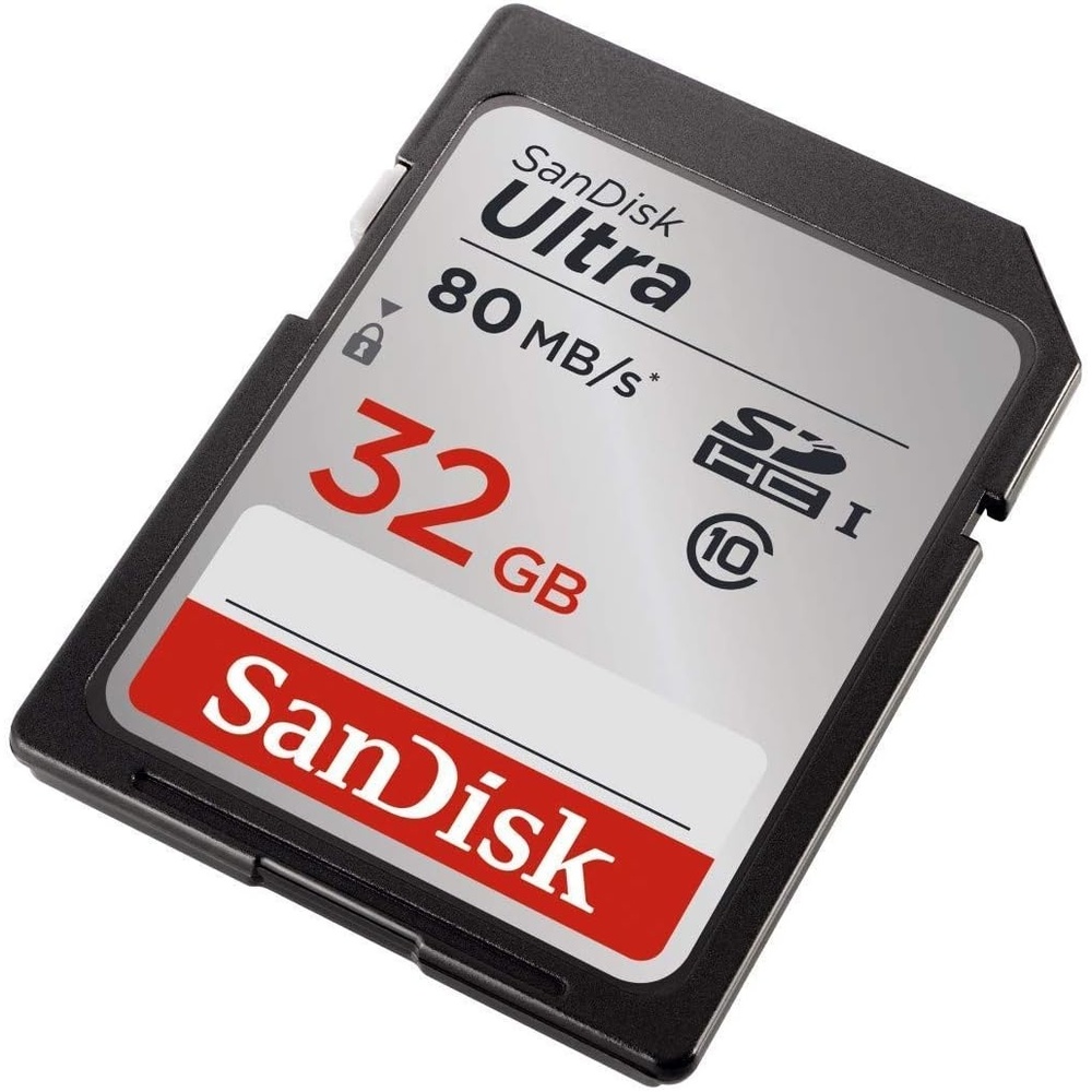 image:imageSanDisk Ultra 64GB Class 10 SDXC UHSI Memory Card up to 80MBs SDSDUNC064GGN6IN32GB