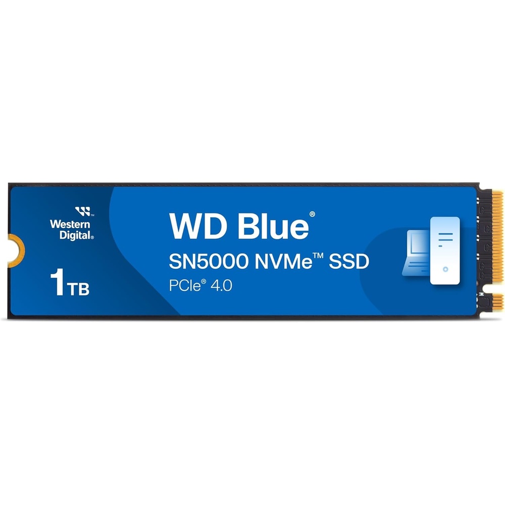 image:imageWestern Digital 2TB WD Blue SN5000 NVMe Internal Solid State Drive SSD  PCIe Gen 40 M2 2280 Up to 5150 MBs  WDS200T4B0E New Generation1TB