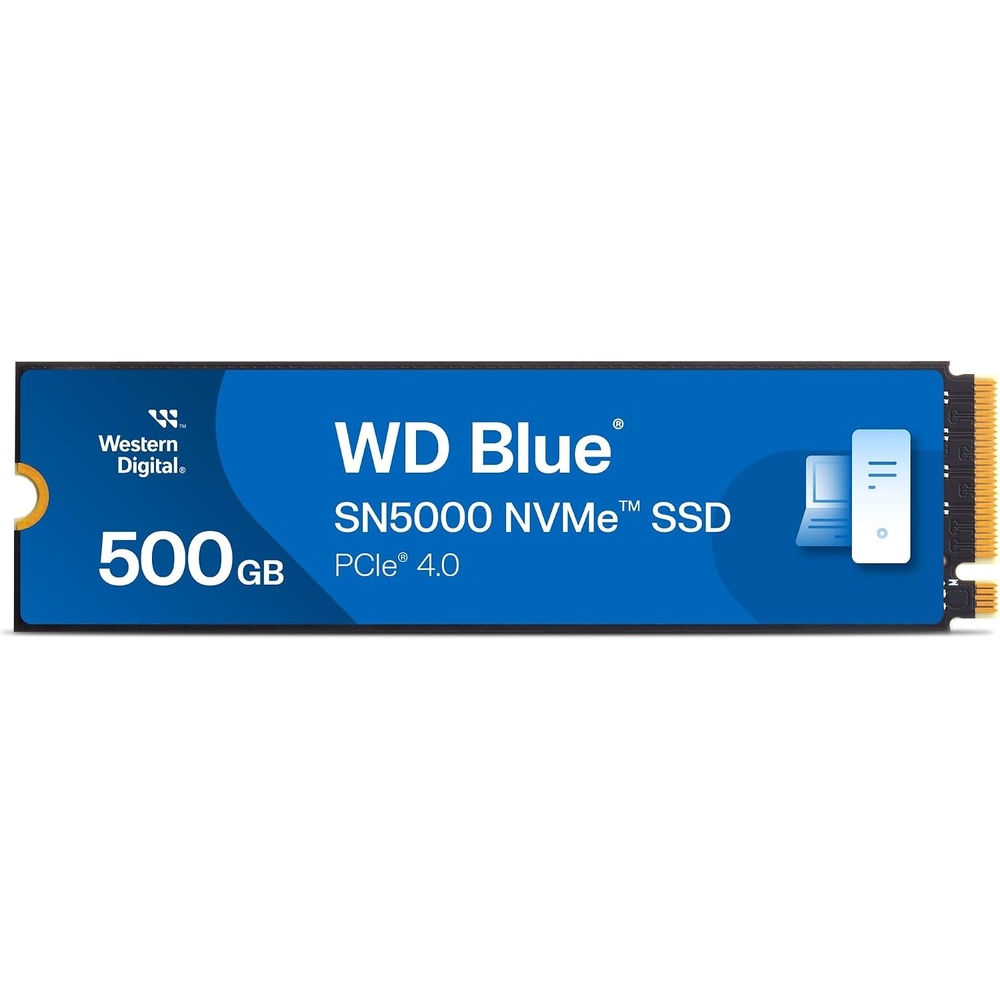 image:imageWestern Digital 2TB WD Blue SN5000 NVMe Internal Solid State Drive SSD  PCIe Gen 40 M2 2280 Up to 5150 MBs  WDS200T4B0E New Generation500GB