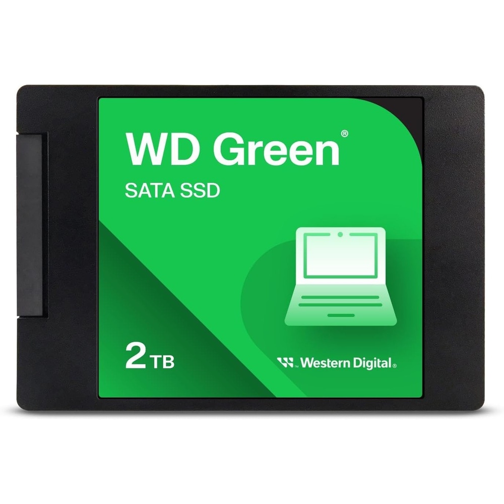 image:imageWestern Digital 2TB WD Green Internal PC SSD Solid State Drive SATA III 6 Gbs 257mm Up to 550 MBs WDS200T2G0A2tb