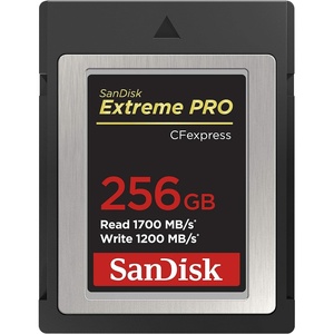 SANDISK 128GB Extreme PRO CFexpress Card Type B – SDCFE-128G-GN4NN(256GB)