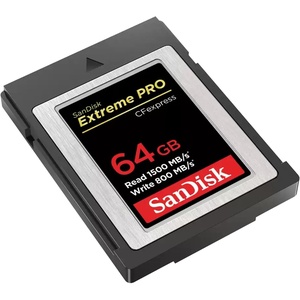 SANDISK 128GB Extreme PRO CFexpress Card Type B – SDCFE-128G-GN4NN(64GB)