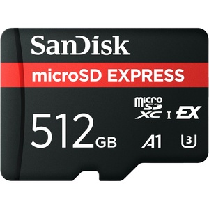 SANDISK 128GB microSD Express Card – Works with Nintendo-Switch 2, Up to 880MB/s Read, Up to 480MB/s Write, 100MB/s Sustained Write, U3, C10 – SDSQXFN-128G-GN4NN(512GB)