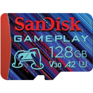 SANDISK 1TB Gameplay microSD Memory Card for Mobile Gaming – Up to 190MB/s, for Handheld Console Gaming – SDSQXAV-1T00-GN6XN(128GB)
