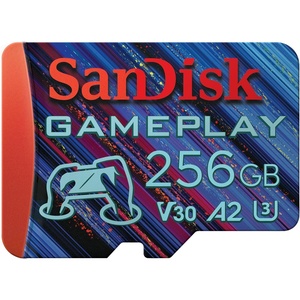 SANDISK 1TB Gameplay microSD Memory Card for Mobile Gaming – Up to 190MB/s, for Handheld Console Gaming – SDSQXAV-1T00-GN6XN(256GB)
