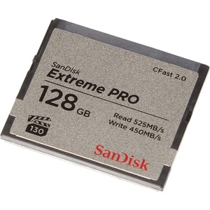 SANDISK 256GB Extreme PRO CFast 2.0 Memory Card – SDCFSP-256G-G46D(128GB)