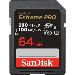 SANDISK 256GB Extreme PRO SDXC UHS-II Memory Card – C10, U3, V60, 6K, 4K UHD, SD Card – SDSDXEP-256G-GN4IN(Memory Card Only)